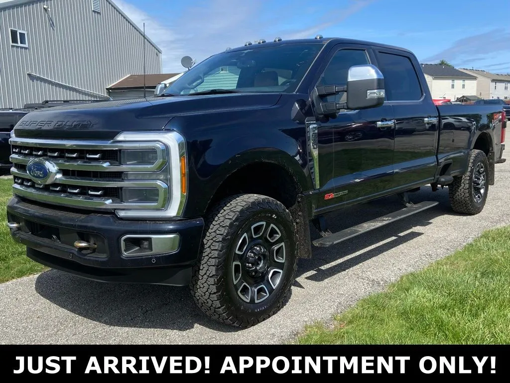 Blue 2023 Ford F-350SD Platinum for sale in Noblesville, IN