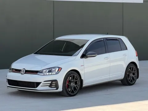 White 2021 Volkswagen Golf GTI 2.0T S for sale in Noblesville, IN