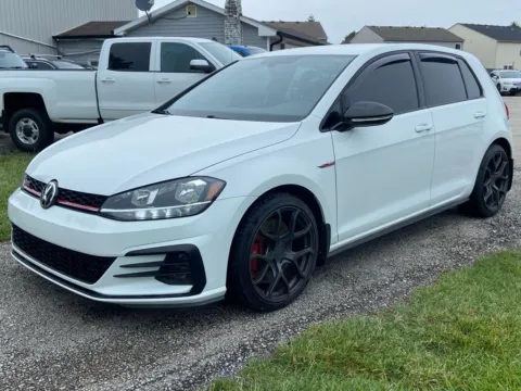 White 2021 Volkswagen Golf GTI 2.0T S for sale in Noblesville, IN
