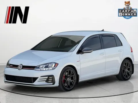 White 2021 Volkswagen Golf GTI 2.0T S for sale in Noblesville, IN