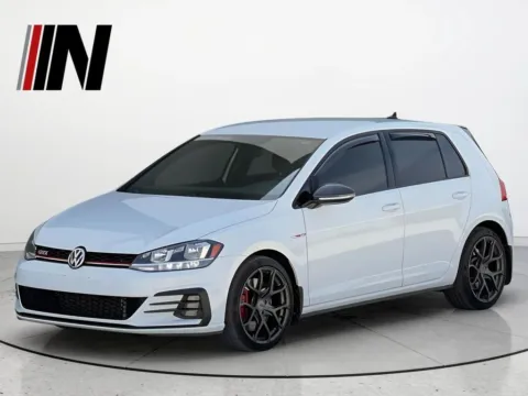 White 2021 Volkswagen Golf GTI 2.0T S for sale in Noblesville, IN