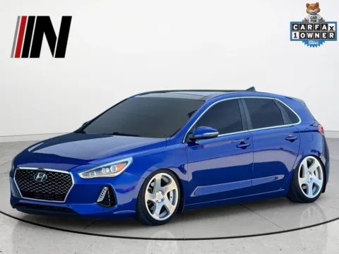 Blue 2018 Hyundai Elantra GT Sport for sale in Noblesville, IN