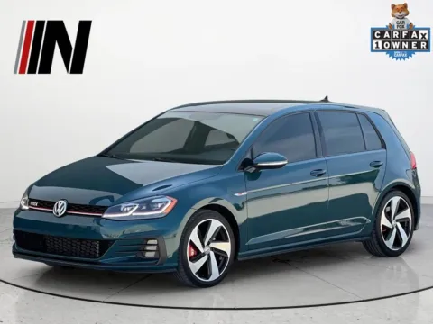 Green 2019 Volkswagen Golf GTI 2.0T SE for sale in Noblesville, IN