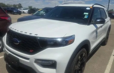White 2021 Ford Explorer ST for sale in Noblesville, IN