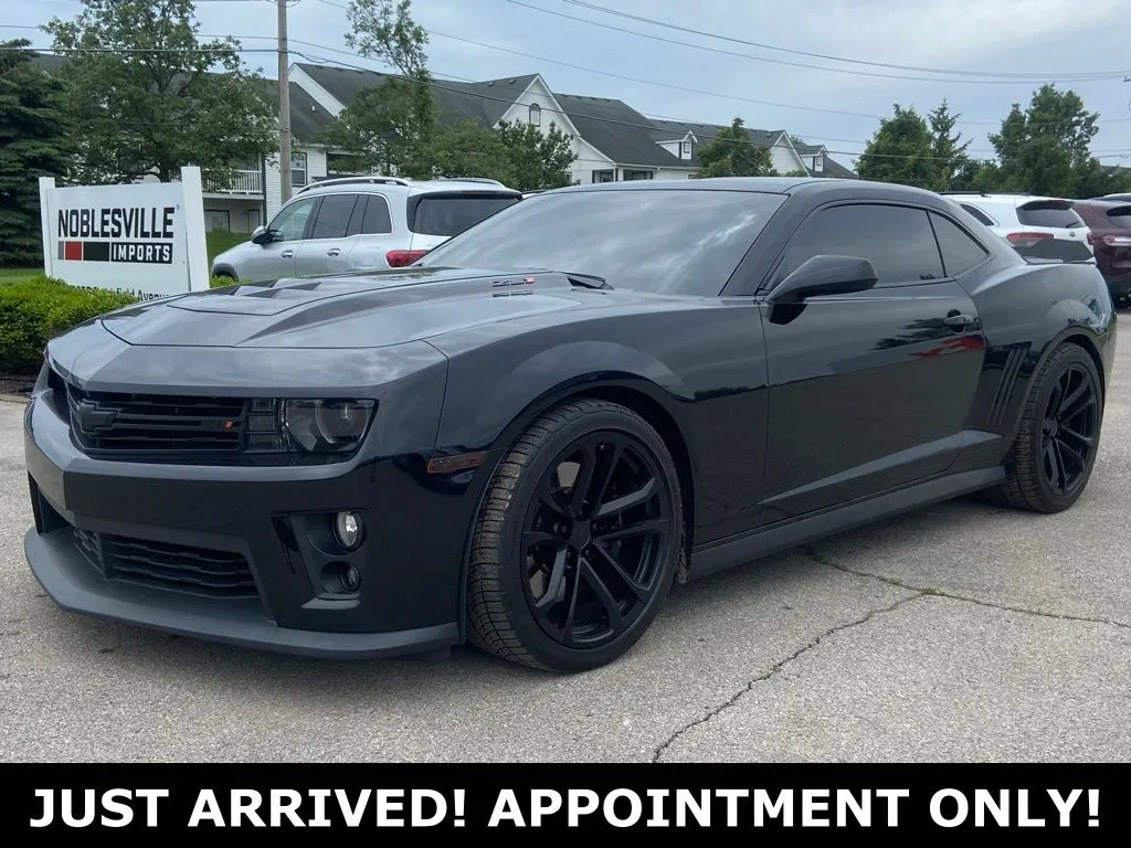 Black 2014 Chevrolet Camaro ZL1 for sale in Noblesville, IN