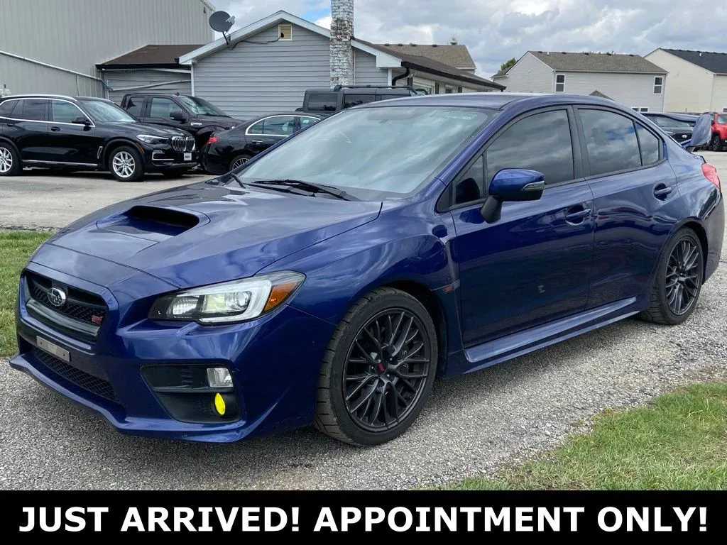 Blue 2016 Subaru WRX STi for sale in Noblesville, IN
