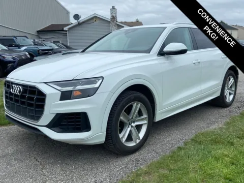 White 2019 Audi Q8 3.0T Premium for sale in Noblesville, IN