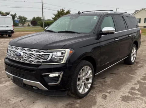 Black 2019 Ford Expedition Max Platinum for sale in Noblesville, IN