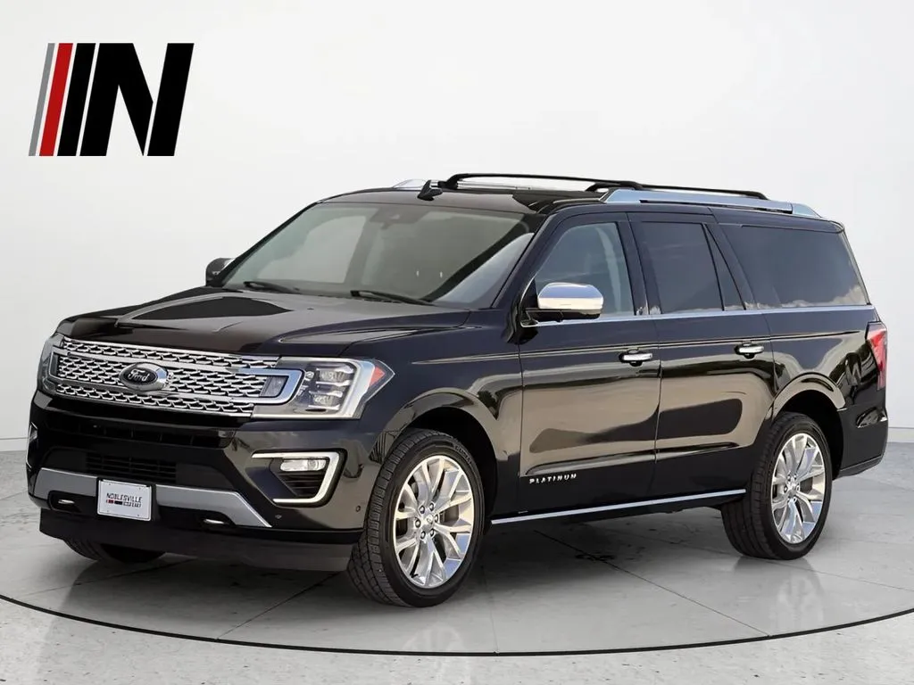 Black 2019 Ford Expedition Max Platinum for sale in Noblesville, IN