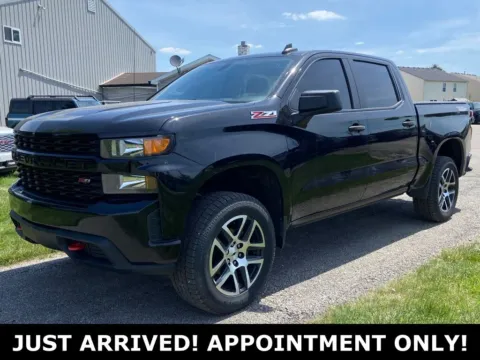 Black 2020 Chevrolet Silverado 1500 Custom Trail Boss for sale in Noblesville, IN