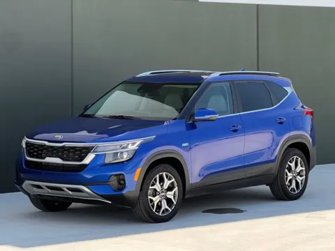 Blue 2021 Kia Seltos EX for sale in Noblesville, IN