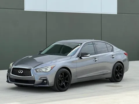 Gray 2019 INFINITI Q50 Sport for sale in Noblesville, IN