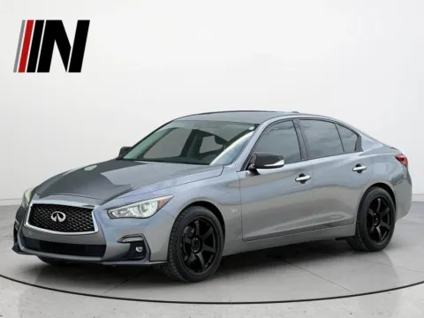 Gray 2019 INFINITI Q50 Sport for sale in Noblesville, IN