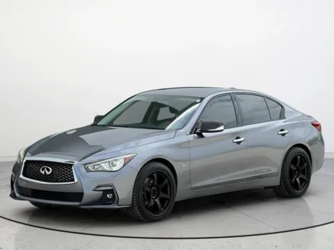 Gray 2019 INFINITI Q50 Sport for sale in Noblesville, IN