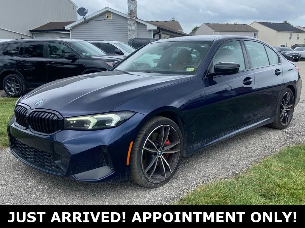 Blue 2023 BMW 3 Series 330i xDrive for sale in Noblesville, IN
