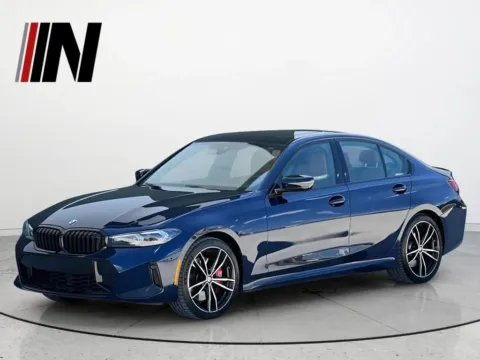 Blue 2023 BMW 3 Series 330i xDrive for sale in Noblesville, IN