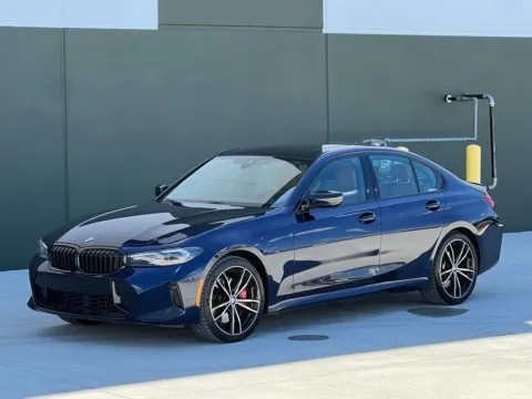 Blue 2023 BMW 3 Series 330i xDrive for sale in Noblesville, IN