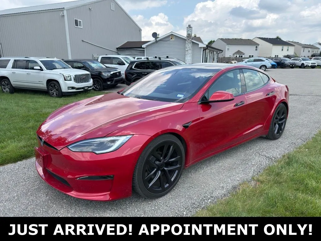 Red 2022 Tesla Model S Plaid for sale in Noblesville, IN