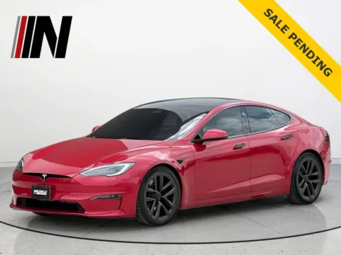 Red 2022 Tesla Model S Plaid for sale in Noblesville, IN