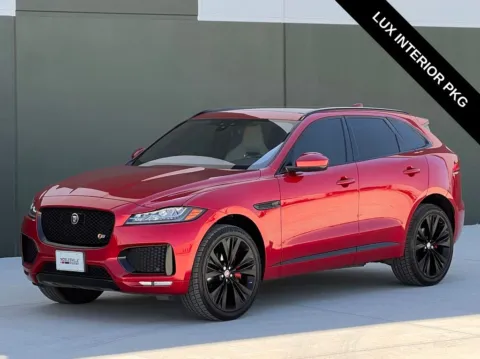 Red 2019 Jaguar F-PACE S for sale in Noblesville, IN