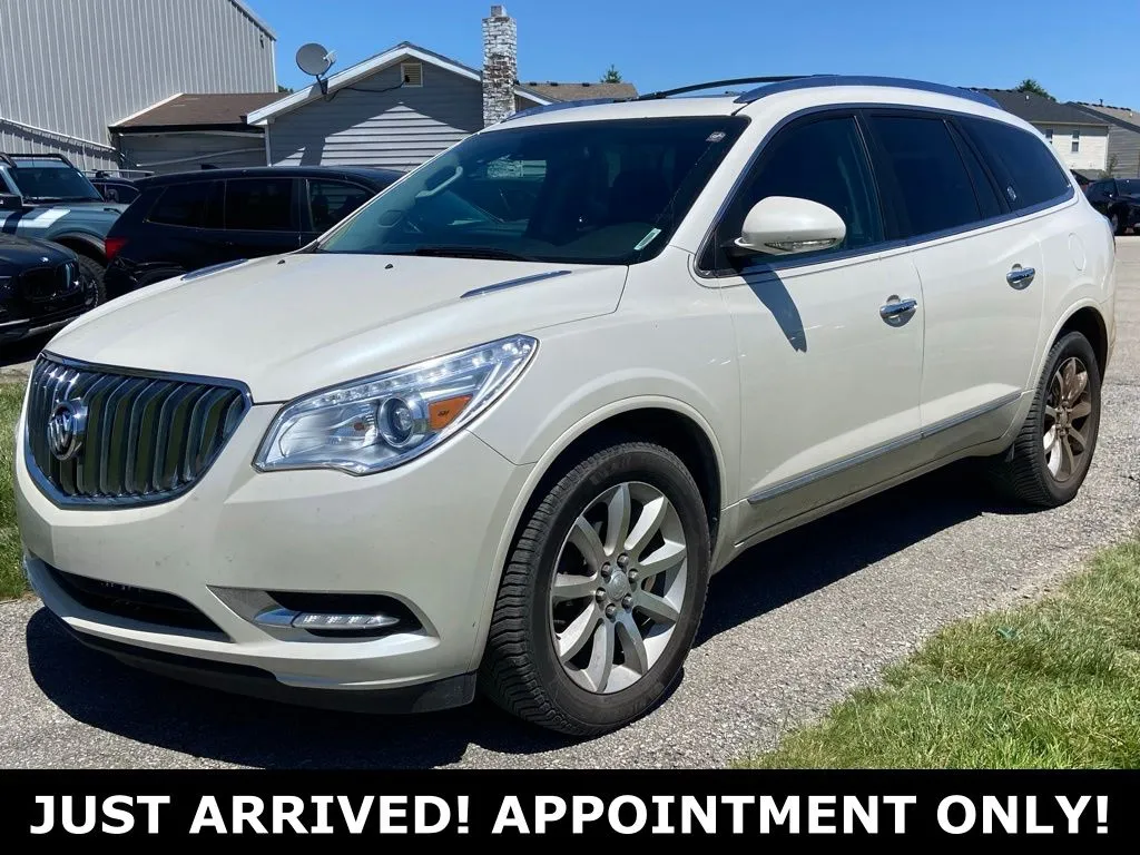 White 2015 Buick Enclave Premium Group for sale in Noblesville, IN