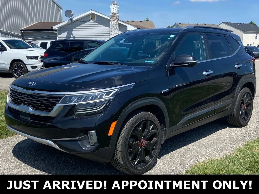 Black 2021 Kia Seltos SX for sale in Noblesville, IN
