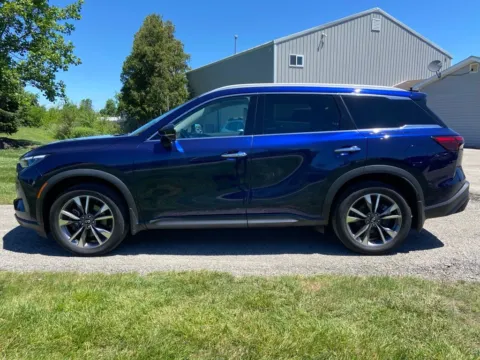Photos of 2023 INFINITI QX60 LUXE for sale in Noblesville, IN at Noblesville Imports