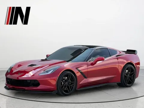 Red 2015 Chevrolet Corvette Stingray Z51 for sale in Noblesville, IN
