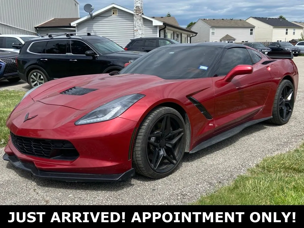 Red 2015 Chevrolet Corvette Stingray Z51 for sale in Noblesville, IN