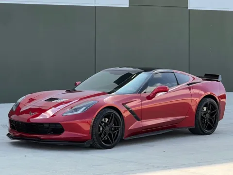 Red 2015 Chevrolet Corvette Stingray Z51 for sale in Noblesville, IN