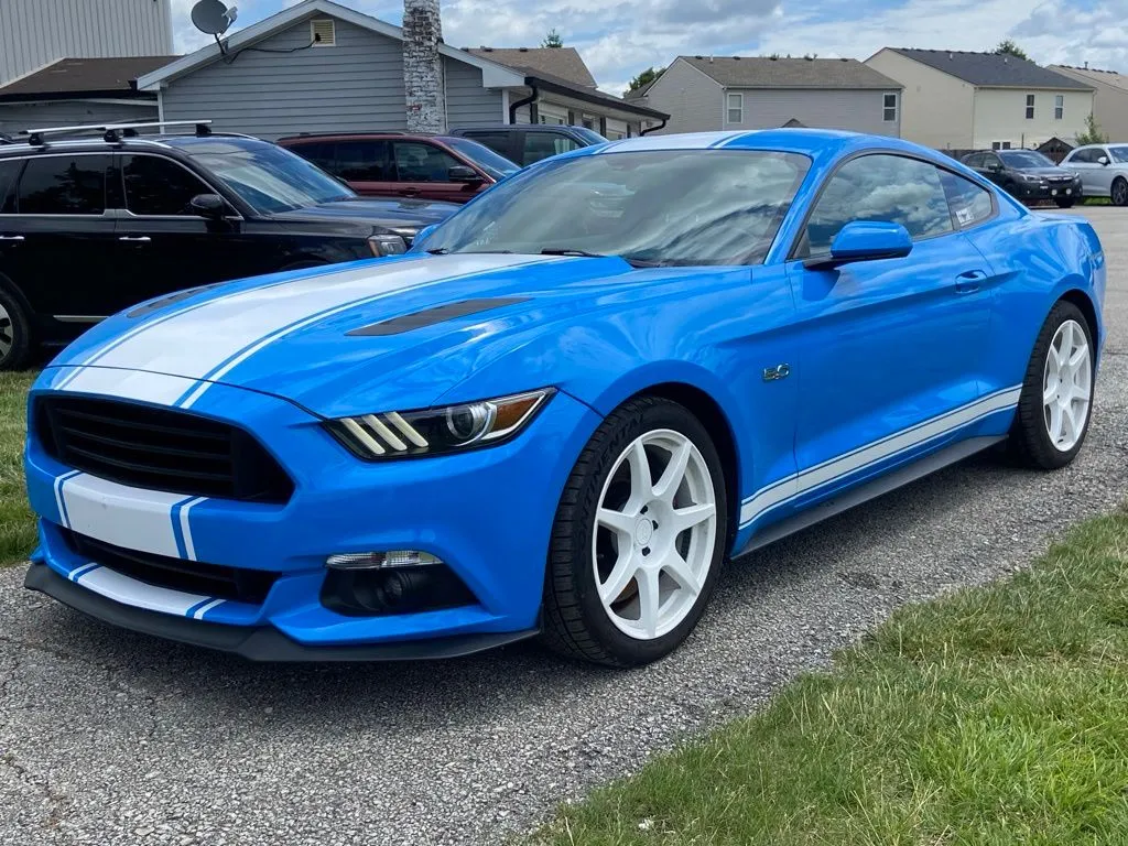 Blue 2017 Ford Mustang GT for sale in Noblesville, IN