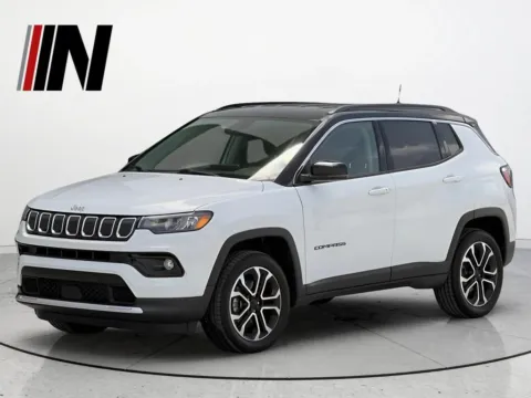 White 2022 Jeep Compass Limited for sale in Noblesville, IN