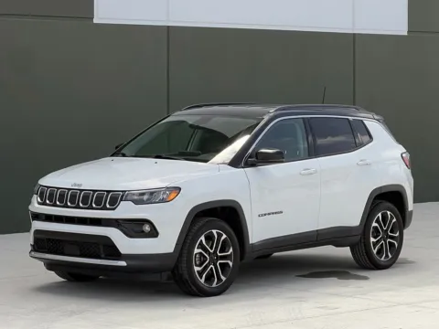 White 2022 Jeep Compass Limited for sale in Noblesville, IN
