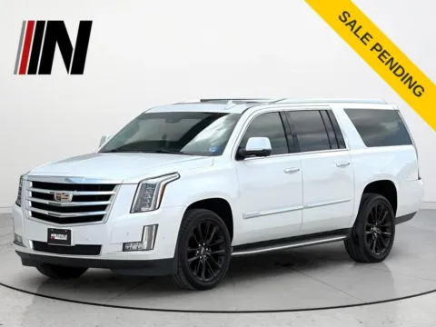 White 2018 Cadillac Escalade ESV Luxury for sale in Noblesville, IN