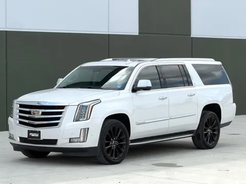 White 2018 Cadillac Escalade ESV Luxury for sale in Noblesville, IN