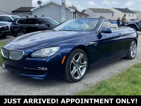 Blue 2012 BMW 6 Series 650i xDrive for sale in Noblesville, IN