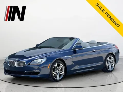 Blue 2012 BMW 6 Series 650i xDrive for sale in Noblesville, IN