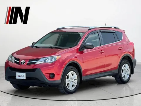 Red 2013 Toyota RAV4 LE for sale in Noblesville, IN
