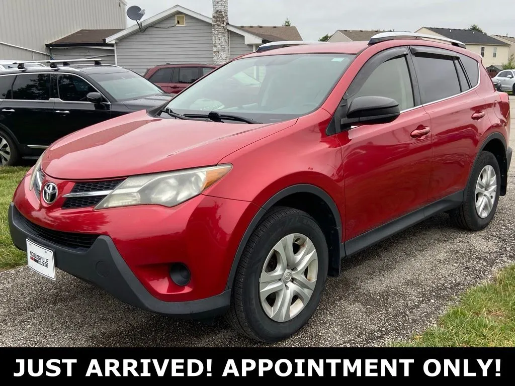 Red 2013 Toyota RAV4 LE for sale in Noblesville, IN
