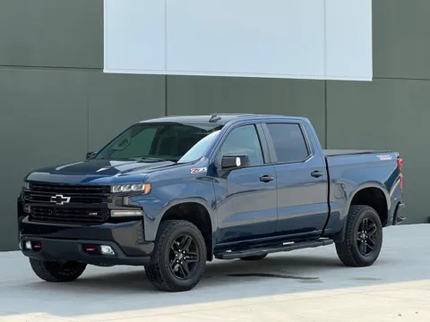Blue 2019 Chevrolet Silverado 1500 LT Trail Boss for sale in Noblesville, IN