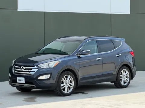 Blue 2013 Hyundai Santa Fe Sport 2.0L Turbo for sale in Noblesville, IN