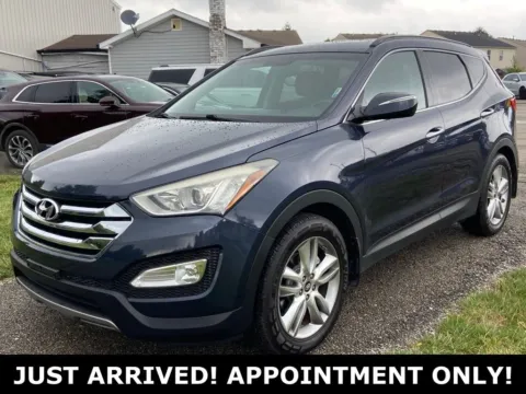 Blue 2013 Hyundai Santa Fe Sport 2.0L Turbo for sale in Noblesville, IN