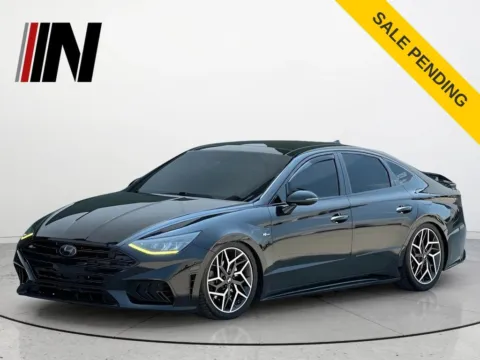 Black 2021 Hyundai Sonata N Line for sale in Noblesville, IN