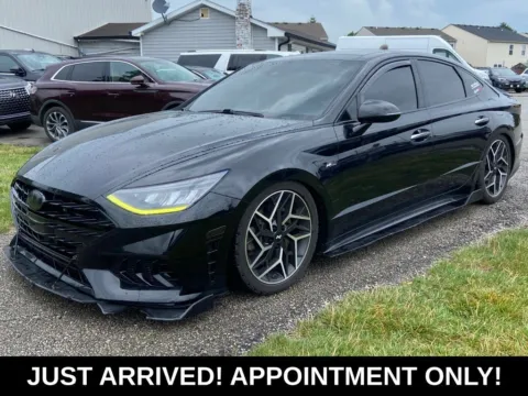 Black 2021 Hyundai Sonata N Line for sale in Noblesville, IN