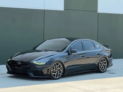 Black 2021 Hyundai Sonata N Line for sale in Noblesville, IN