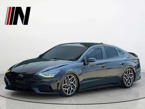 Black 2021 Hyundai Sonata N Line for sale in Noblesville, IN