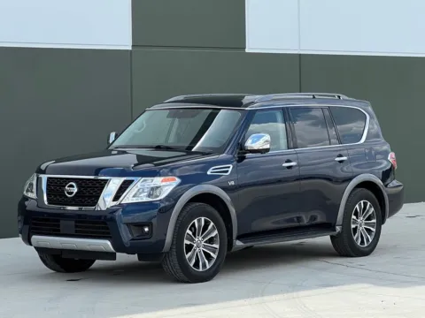 Blue 2018 Nissan Armada SL for sale in Noblesville, IN