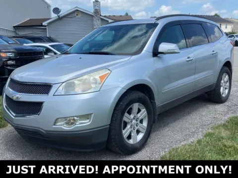 Silver 2012 Chevrolet Traverse 2LT for sale in Noblesville, IN