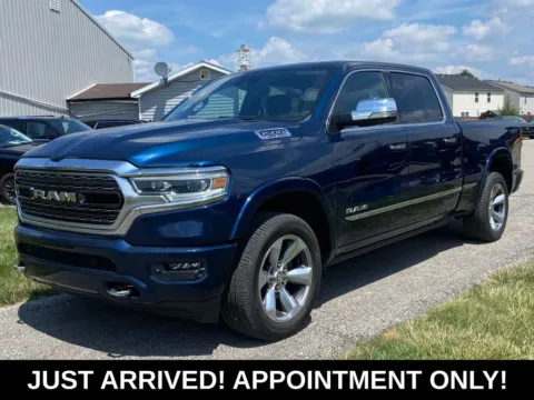 Blue 2021 Ram 1500 Limited for sale in Noblesville, IN