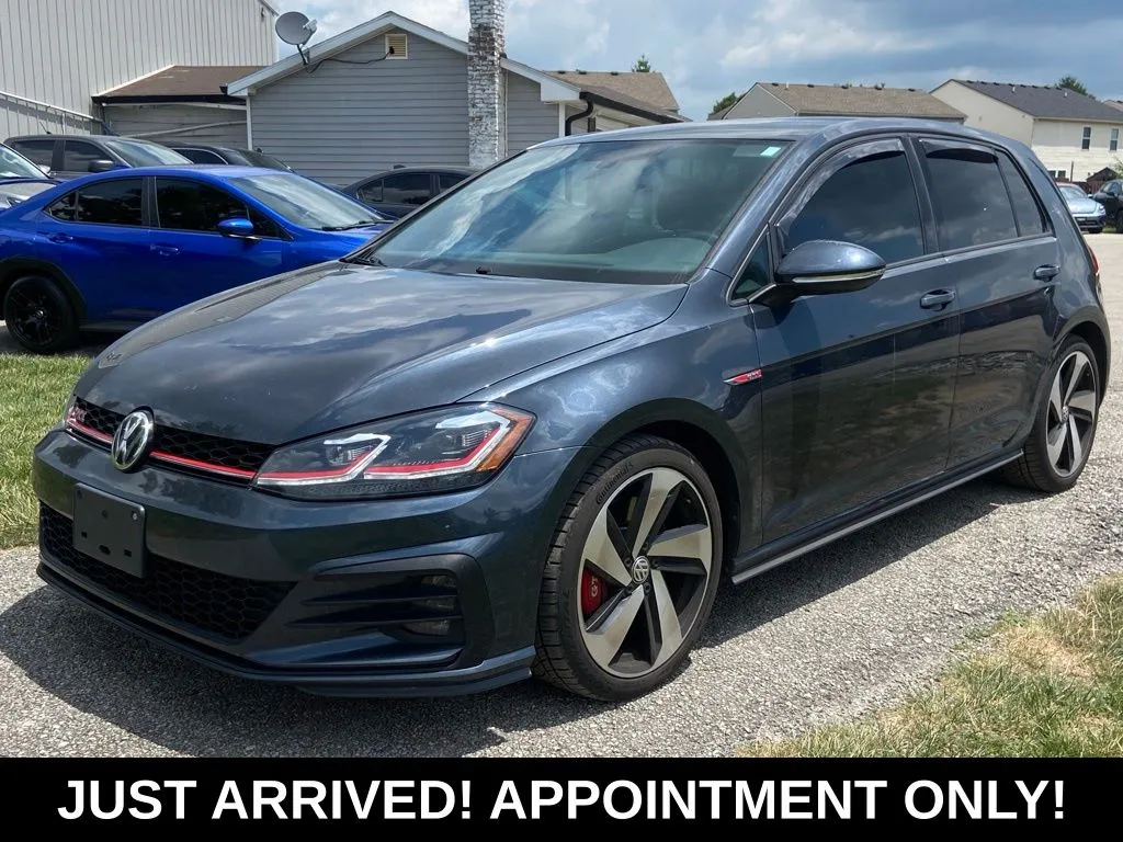 Blue 2020 Volkswagen Golf GTI 2.0T SE for sale in Noblesville, IN